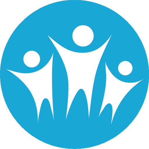 a close up of a logo